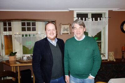 Andreas Hundhausen (links) übernimmt die Nachfolge Bernd Beckers als Fraktionssprecher im Kreistag.