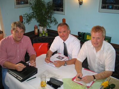 Von links: Kreistagsfraktionssprecher Bernd Becker, Regierungsdirektor Hermann-Josef Gundlach, MdL Thorsten Wehner