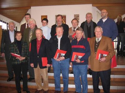 Die SPD ehrte bei der Kreiskonferenz wieder viele Mitglieder für ihren Einsatz in den Ortsvereinen.