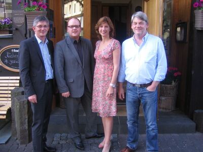 Ralph Spiegler, Andreas Hundhausen, Sabine Bätzing-Lichtenthäler, Bernd Becker