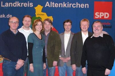 Der SPD-Kreisvorstand wurde von den Delegierten der Kreiskonferenz mit großer Mehrheit wiedergewählt.